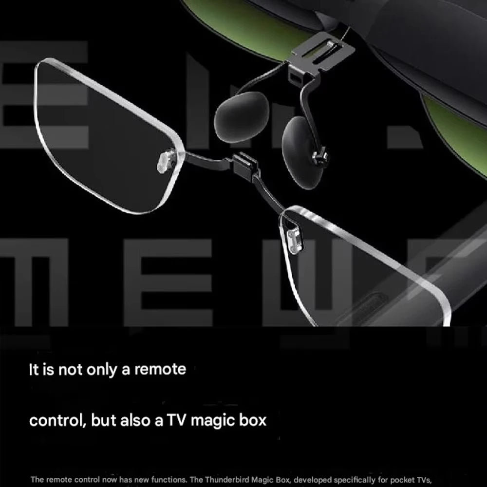 TCL RayNeo Air 3 inteligentné AR okuliare s 120Hz HD prenosným obrovským displejom a ručnou podporou JoyDock