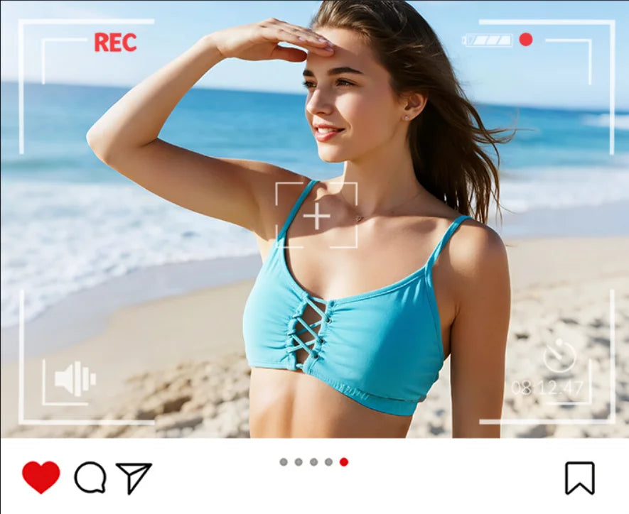 Módny inteligentný nositeľný headset s 32G vloženou pamäťou, viacfunkčný bezdrôtový AI preklad, ENC, video, audio, hudba, streamovanie videa