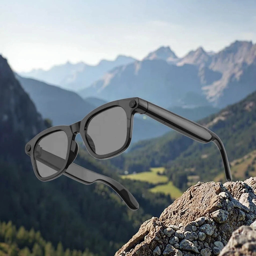 Prvé na svete okuliare na živé vysielanie s AI 1080P kamerou a vysielaním bez použitia rúk