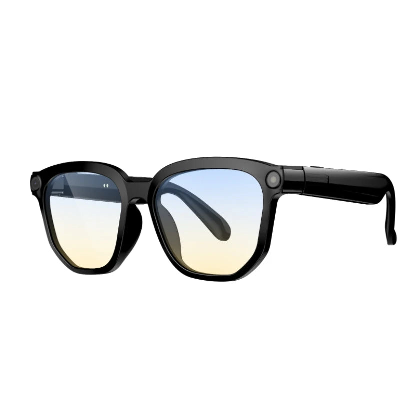 AI inteligentné okuliare s kamerou AI okuliare pre preklad v reálnom čase nositeľné AI okuliare hlasový asistent proti otrasom AI zachytenie